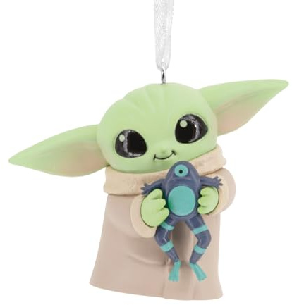 Hallmark Sammlerstück The Mandalorian Ornament – Grogu & Arges Frosch-Design