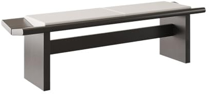 Cenz-888 Wooden Long Shoe-Changing Bench Bedroom Bed end Upholstered Leather Sofa Gepolsterter Fußhocker(XL)