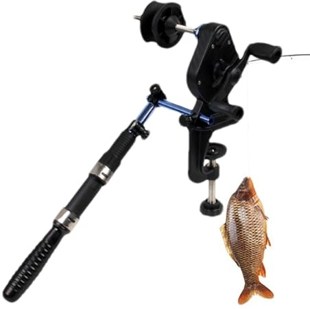 Reel Winder - 12 Inch Fishing Winder, Compact Line Station, High Speed Spool Tool, Creative Modern Design, No Twisting, Efficient Fishing Reel Winder for Smooth Management