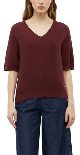 s.Oliver Kurzarm-Strickpullover aus Baumwollmix