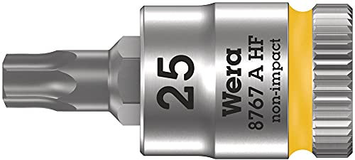 WERA-05003365001-8767 A HF TORX 25 x 28 mm - Vaso de punta Zyklop con función de retención 1/4