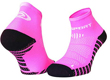 BV Sport Socquettes SCR One Evo Roses Chaussettes Running