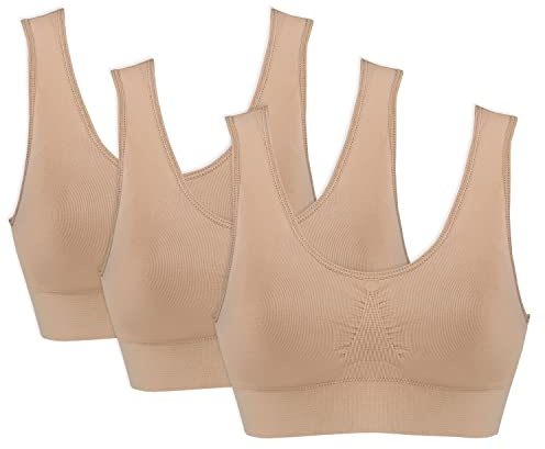 Genie Bra Women's Geniebra Bras (Pack of 3)