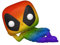 Funko Pop! Marvel: Pride - Deadpool - Regenbogen - Vinyl-Sammelfigur - Geschenkidee - Offizielle Handelswaren - Spielzeug Für Kinder und Erwachsene - Comic Books Fans - Modellfigur Für Sammler