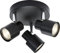 Triple GU10 Spotlight in Matt Black