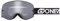O'NEAL | Fahrrad- & Motocross-Brille | MX MTB DH FR Downhill Freeride | Verstellbares Band, optimaler Komfort, perfekte Belüftung | B-50 Goggle Force Force V.22 | Unisex | Schwarz Silber | OS