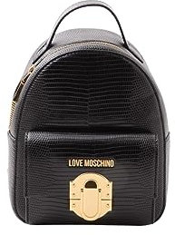 Love Moschino Damen Jc4299pp0gku000 Rucksack, Schwarz, Einheitsgröße