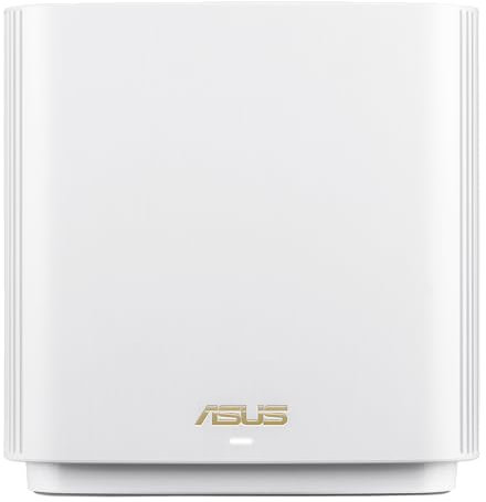 ASUS ZenWiFi XT9 AX7800 Tri-Band WiFi6 Mesh WiFiSystem (1Pack), 802.11ax, up to 2850 sq ft & 4+ Rooms, AiMesh, Lifetime Free Internet Security, Parental Controls, 2.5G WAN Port, UNII 4, White