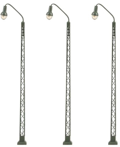 Faller FA180204 LED Lattice Pole Arch Light Warm White Pack of 3