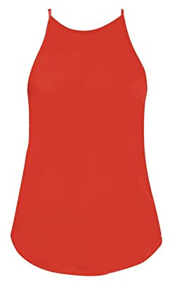 KEERADS Damen Sommer Casual Rundhals Leibchen Einfarbig Camouflage Gedruckt Ärmellose Weste Pulli Mit Heizung Herren (Red-2, S)