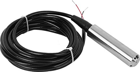Füllstandssensor Wasserstandssensor TL-136 24VDC 4-20mA Signalausgang Flüssigkeitsstandsmessumformer Flüssigkeitsstandsensor Signalausgangsleitung Länge 5 Meter (0-3m)