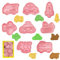 TECHEEL Plätzchenausstecher Kinder 8 Stück Keksausstecher Auto 3D Fahrzeug Ausstecher Set DIY Prägeformen für Keksteig Keksausstecher Plastik Fondant, Donut, Kuchendekoration, Schokoladen Cookie (B)