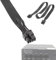 BROJAQ Cavo della Scheda Grafica VGA | Cavo di Alimentazione della Scheda Grafica 8 Pin - Cavo PCIe Flat da 8P a 6+2P, Cavo Grafico VGA per Scheda Video Grafica