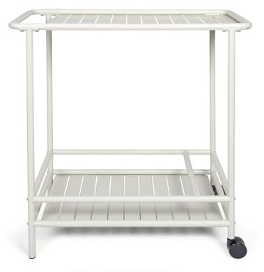 Gartenwagen 61 x 42 cm weiß - GS163C