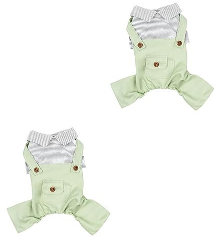 Supvox 2stücke Atmungsaktive Hundebekleidung Für Sommer Bequeme Leichte Und Strampler Für Kleine Hunde Und Für Outdoor-aktivitäten Und Spezielle Anlässe