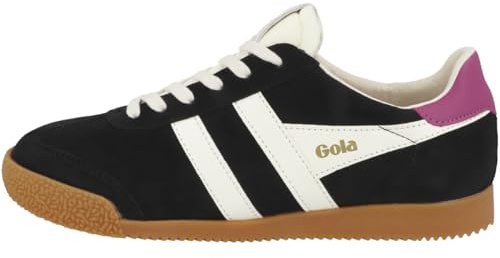 Gola Elan Womens Casual Trainers in Black Off White - 7 UK