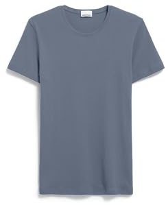 ARMEDANGELS Herren RIPP-T-Shirt aus Bio-Baumwoll Mix HELMAAR Rib Fitted