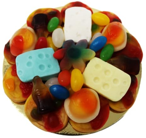 Fruchtgummi kleine Pizza süß und fruchtig luftdicht verschweißt 165g