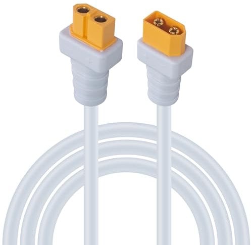 Danfetsoy XT60 5ft XT60 Extension Cable XT60 Male to XT60 Female for Heavy Duty Power Cable for Drones, RC Airplanes, Solar Applications, Wheelbarrows