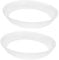 UTHCLO 2pcs Cotton Candy Maker Cover Reusable Anti-Leaking Edge Guard Mini Boys and Girls Cotton Candy Machine Accessory for Home Use