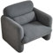 Lazyspace Sofa mit Kissen, Sofa Mid-Century Moderne Couch,Sessel Ohrensessel mit Armlehnen, BequemesSofa für Wohnzimmer, Wohnung, Relaxsessel für Lesezimmer, Fernsehsessel, Lesestuhl, Lamb Fabric