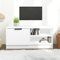 KATERYY TV-Schrank Weiß 80x35x36 TV-Bänke Möbel
