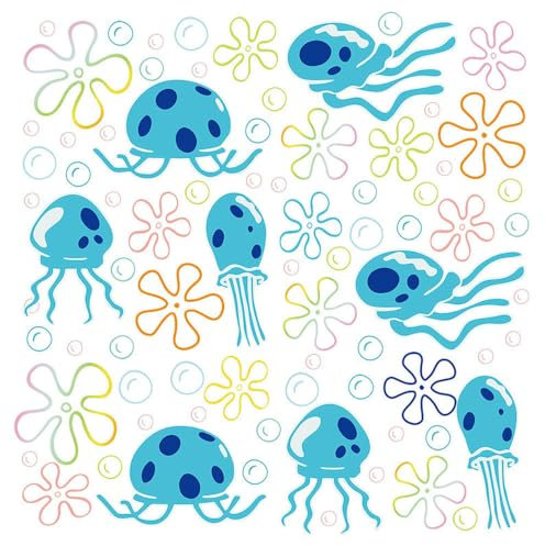 Seesterne Quallen Kreative Wandtattoo Kinderzimmer Wohnzimmer Schlafzimmer Dekorative Wandtattoo