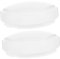 GETAJGHSD 2 Pezzi Paralume Da Soffitto Paralumi Per Plafoniere Pombra Di Cupola Rotonda Doma Lavodo Sostituzione Del Globo Del Ventilatore Da Soffitto Tomba Leggera Da Cucina Bianca Plastica