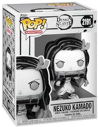 Funko POP! Animation: Demon Slayer - Nezuko (Sumi-Ink Edition) | Offizieller Fanartikel und Merch - Vinyl Sammelfigur als Regal Deko - Geschenkidee zum Geburtstag für Fans und Sammler
