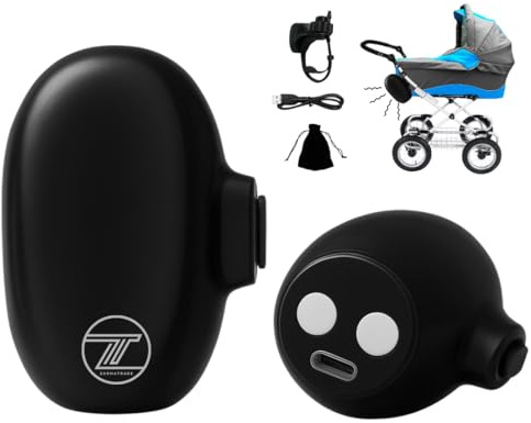 ZURMATRADE Kinderwagenschaukler, elektrische Schaukel, Automatischer Babyschaukel-Adapter, Baby Rocker, elektrische Einschlafhilfe, wiederaufladbar, elektr. Babywippe, ORIGINAL-Einschlafhilfe togo