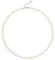 BABEYOND Perlenkette Damen Weiße Perlen Halsketten für Frauen und Mädchen Kurze Runde mit 6–10 mm Perlen Schmuck