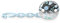 Suavinex Clip Porta Succhietto per Neonati +0 Mesi, Effetto Metallizzato Argento, Blu