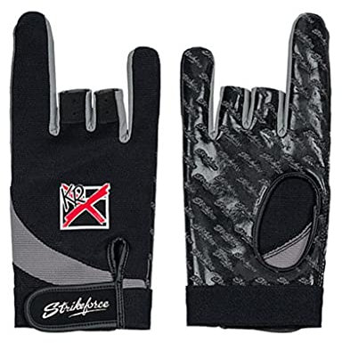 Strikeforce Pro Force Bowling-Handschuh, Größe M, rechts, Schwarz