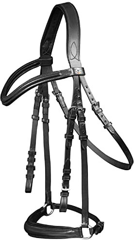 WALDHAUSEN Waldhausen X-Line Standard Trensenzaum Hannover, VB, schwarz