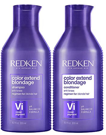 Redken Color Extend Blondage Kit Anti-Gelb Shampoo 300ml Conditioner 300ml