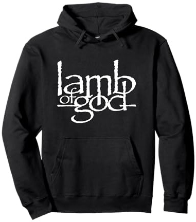 Lamb of God Stacked Logo Pullover Hoodie