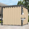 Easy-Going Outdoor-Vorhänge, wasserdicht, Winddicht, wetterfest, für Terrasse, Cabana, Veranda, Pergola und Pavillon, mit Ösen Oben und Laschen unten, 1 Paneel, 381 x 274,3 cm, Beige