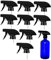 Trigger Sprayer Head 10pcs Plastic Spray Head Spray Nozzle Replacement Water Bottle Spray Nozzle for Kitchen Cleaning