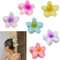 Clip per capelli di fiori hawaiani, hawaii haarklammer, perfetto per la spiaggia, feste, piscina e festività, accessori per donne e ragazze (A)