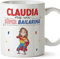 MUGFFINS Tazas Personalizadas para BAILARINA mujer - En Español - ¡Eres Súper! - 11 oz / 330 ml - Regalo Personalizable original y divertido