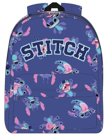 CERDÁ LIFE'S LITTLE MOMENTS Zaino Scuola Grande 42 CM Stitch, Unisex Kids, Viola, Regular