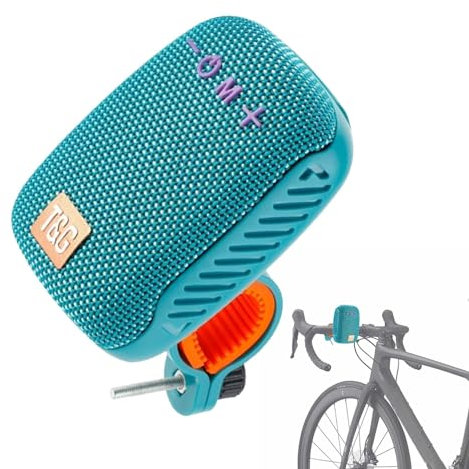 Neamou Radio para Bicicleta,Altavoz para Bicicleta | Altavoz de Manillar de Radio para Motocicleta de 500 mAh | Altavoz estéreo para Exteriores, pequeños Dispositivos de Radio para Ciclismo,