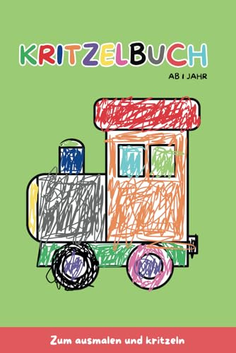 Kritzel- und Malbuch ab 1 Jahr