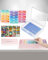 15pcs Diamond Painting Storage Containers and Trays With Lids - 2-in-1 Art Accessories for Bead Storage & Line-Up - Box Package