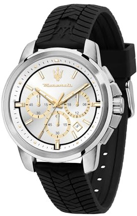Maserati Montre Homme, Chronographe, Analogique, 44 mm, Collection Successo Edition Limitée - R8871621041