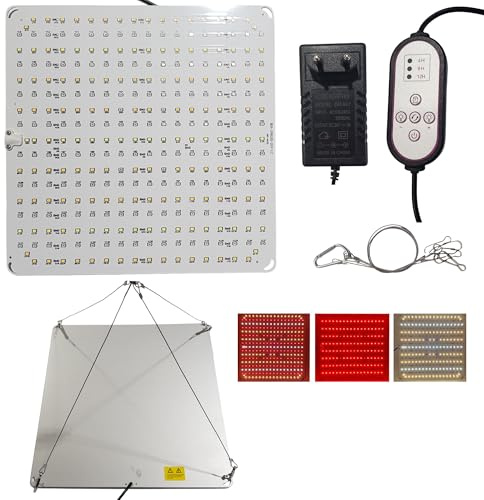 65W LED Pflanzenlampe dimmbar Vollspektrum Growlampe Pflanzenlicht Growlight