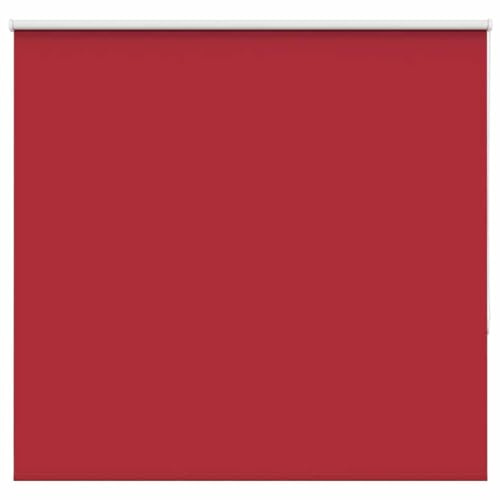 vidaXL Roller Blind Blackout Red 160x130 cm Fabric Width 156.6 cm Polyester, day and night blind, kitchen blind, blackout roller shade, blackout blind