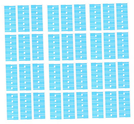 HAPINARY 20piezas Etiquetas Cables Etiquetas Autoadhesivas Identificación Fácil Resistente Al Agua