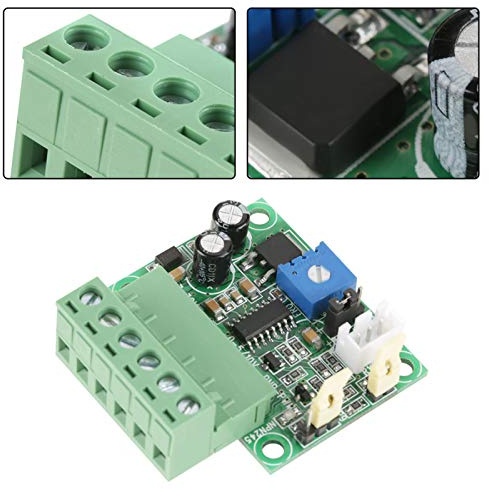 Ausla Modulo Convertitore da Tensione a PWM, Generatore di Segnale PWM a Frequenza Regolabile per il Controllo della velocità del Motore, Ingresso Analogico 0-5 V 0-10 V, Gamma 2 KHZ-20 KHZ