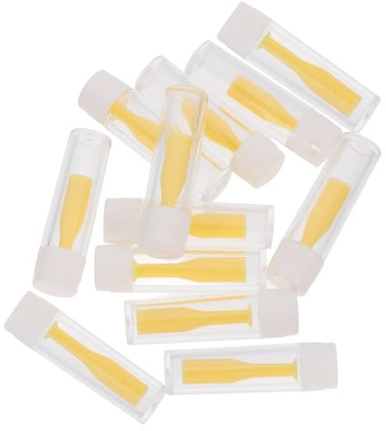 DONFAMDS 12pcs Hard Contact Lens Stick Set Silicone One-piece Solid Lens Wearing and Removal Tool Portable Applicator for Travel and Daily Use